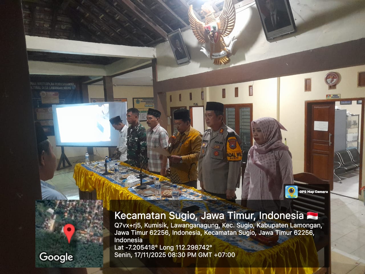 Foto: Pengukuhan Tim Pengangkatan Perangkat Desa Lawanganagung