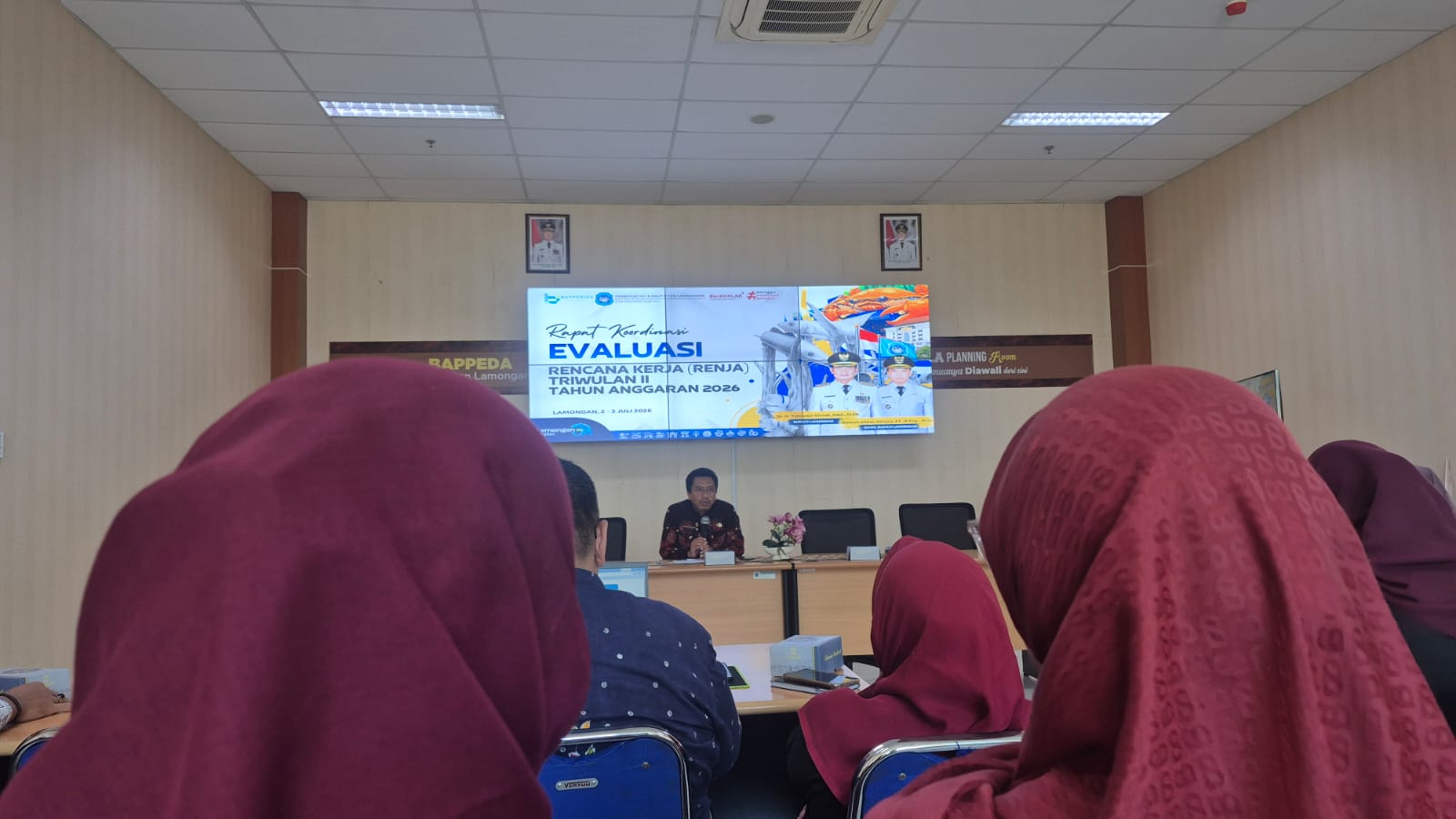 Foto: Rapat Evaluasi RENJA TW II