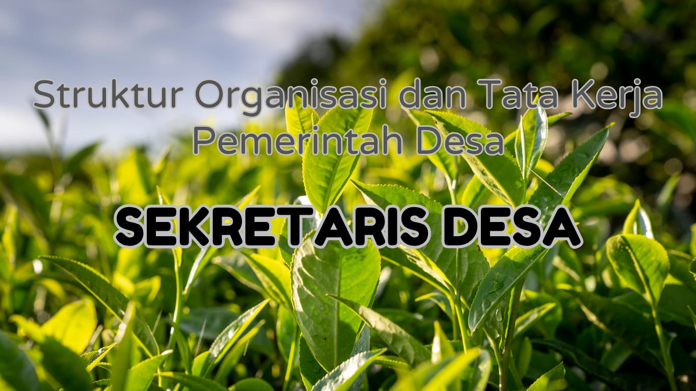 Foto: Tugas dan Fungsi Sekretaris Desa