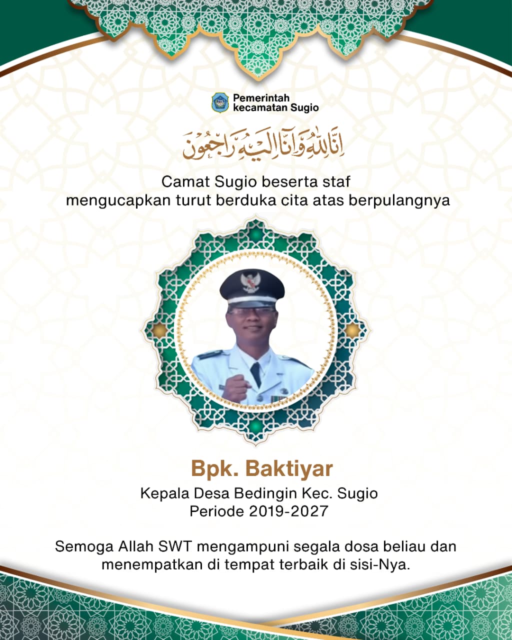 Foto: Turut Berduka Cita