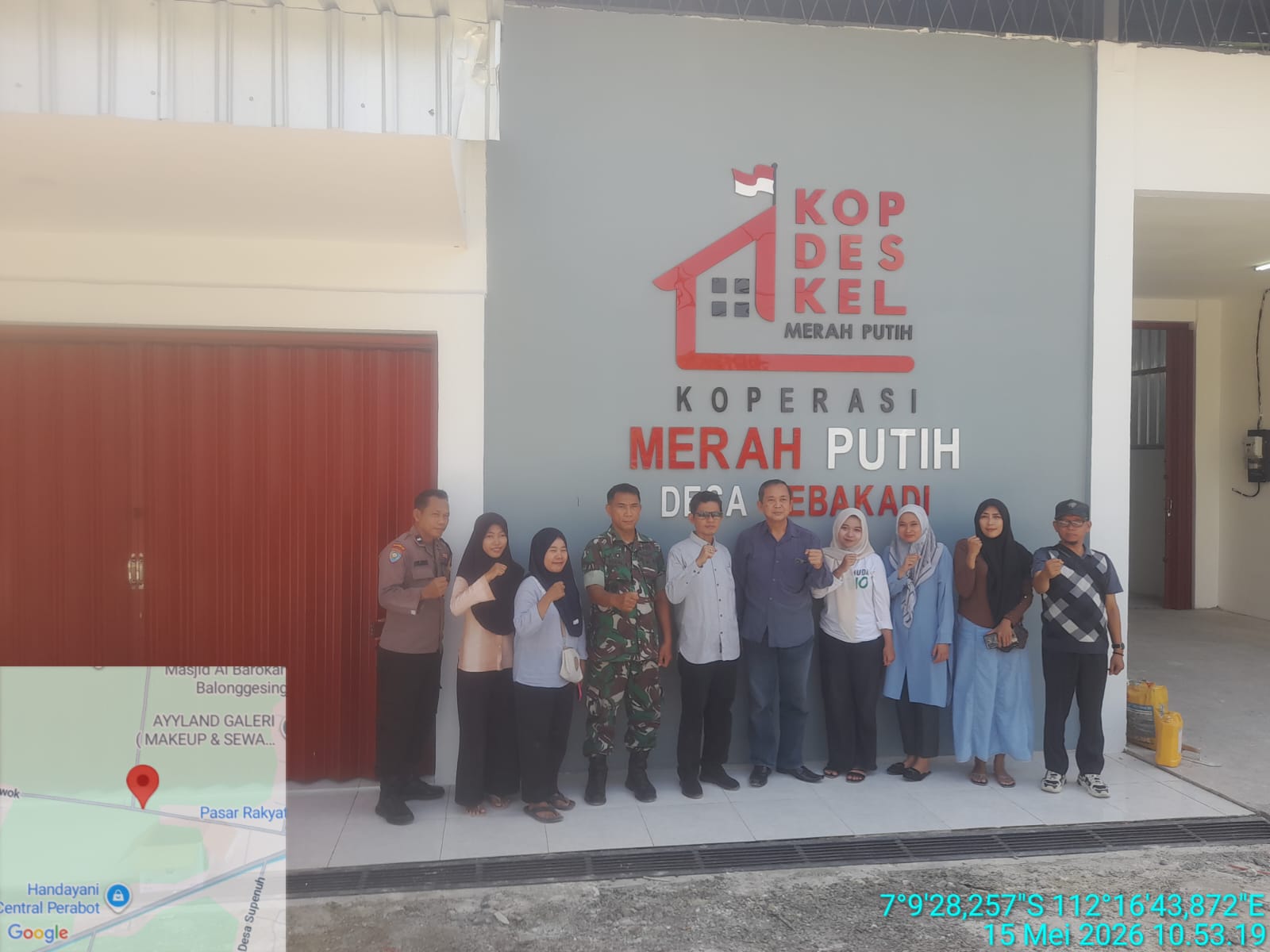 Foto: Forkopimcam Sugio Cek Persiapan Launching KDKMP