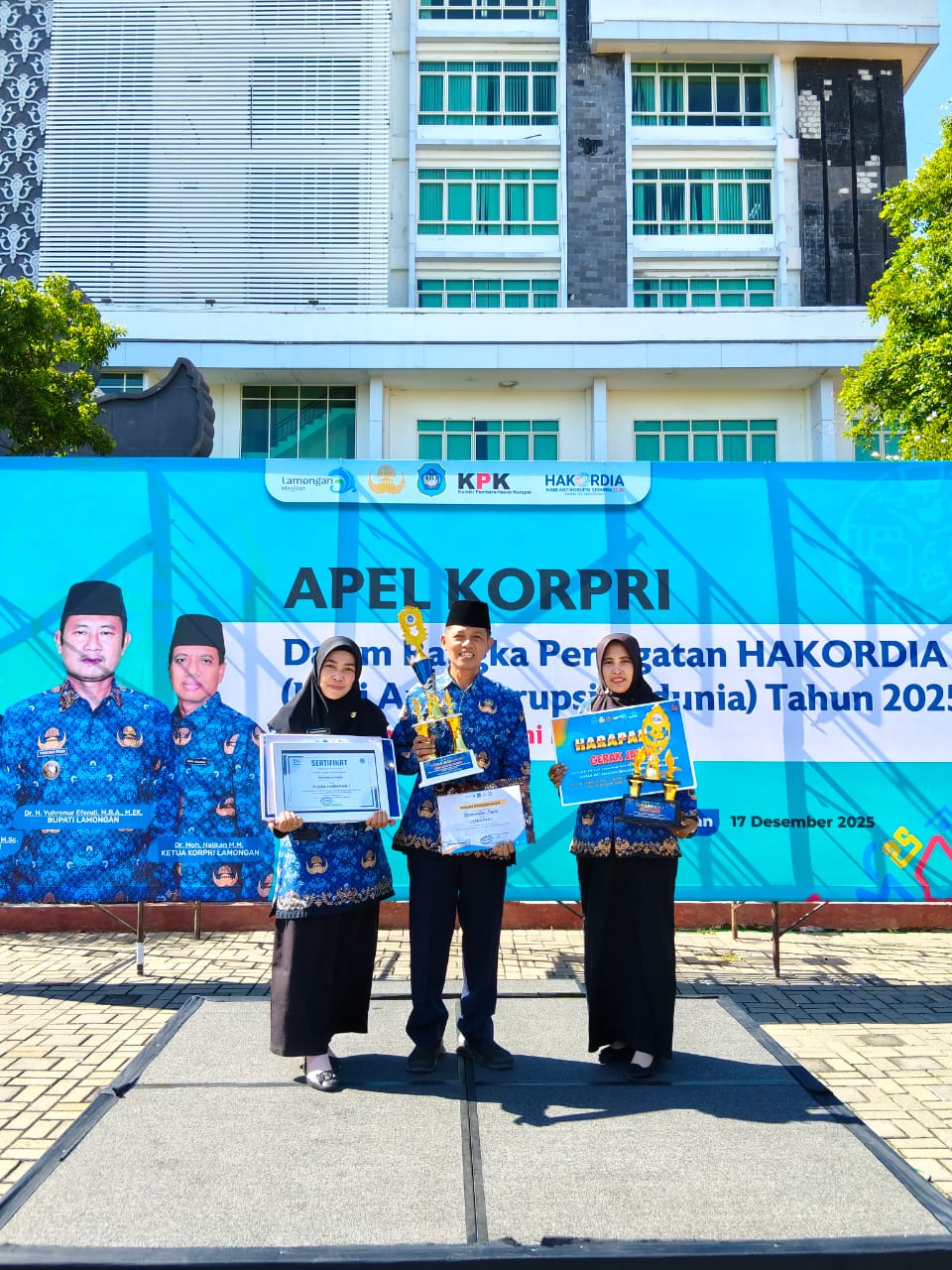 Foto: Selamat dan Sukses Tim KORPRI Kecamatan Sugio