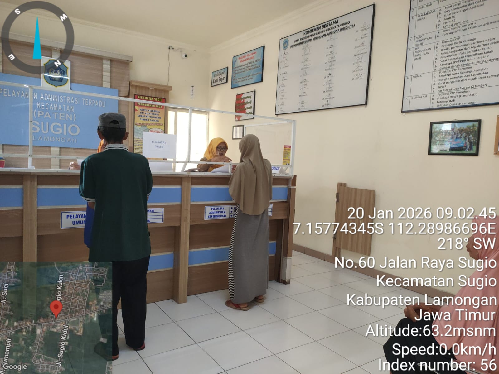 Foto: Petugas PATEN Siap Melayani Sepenuh Hati