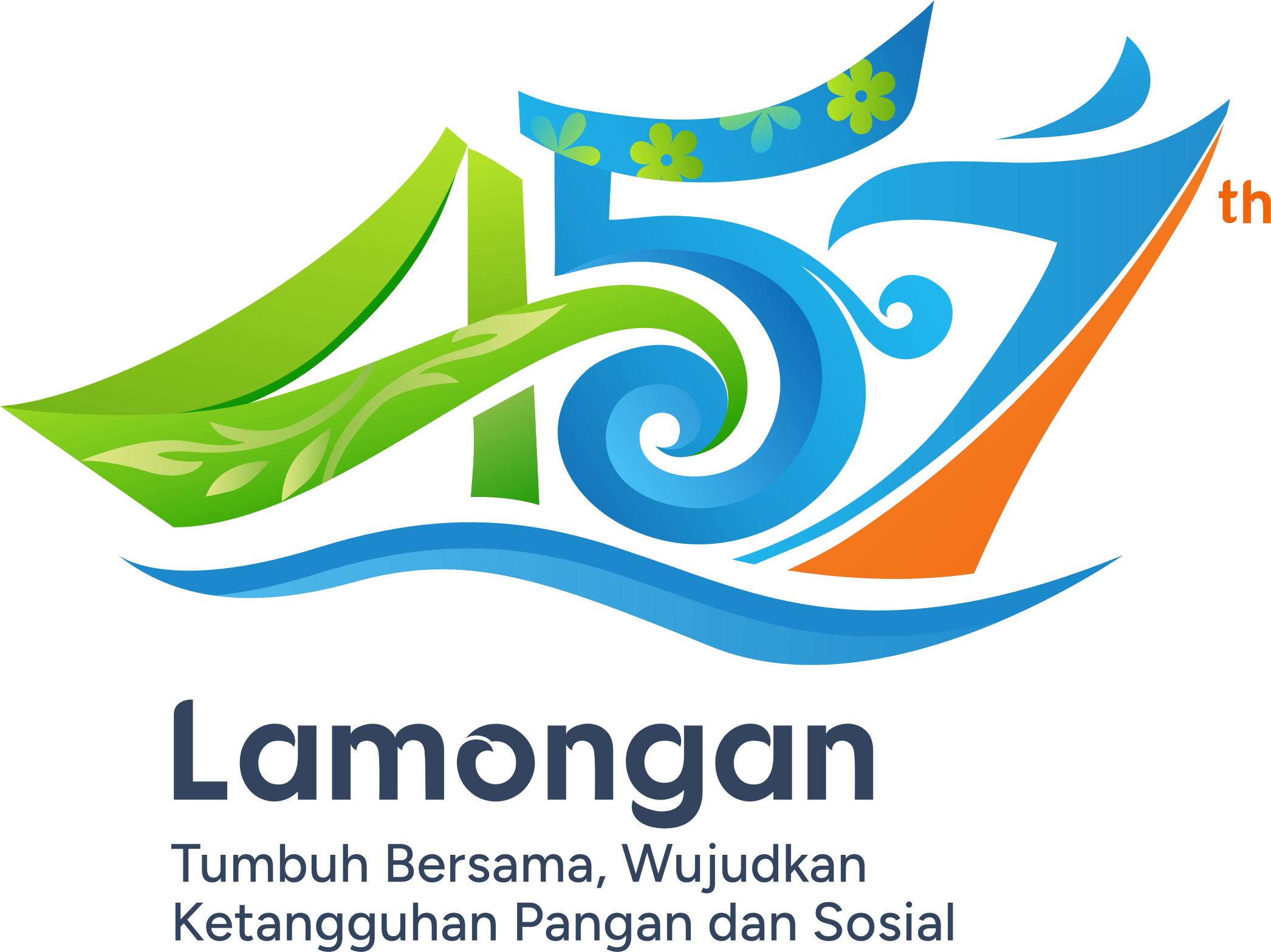 Foto: Logo Resmi Hari Jadi Lamongan ke-457