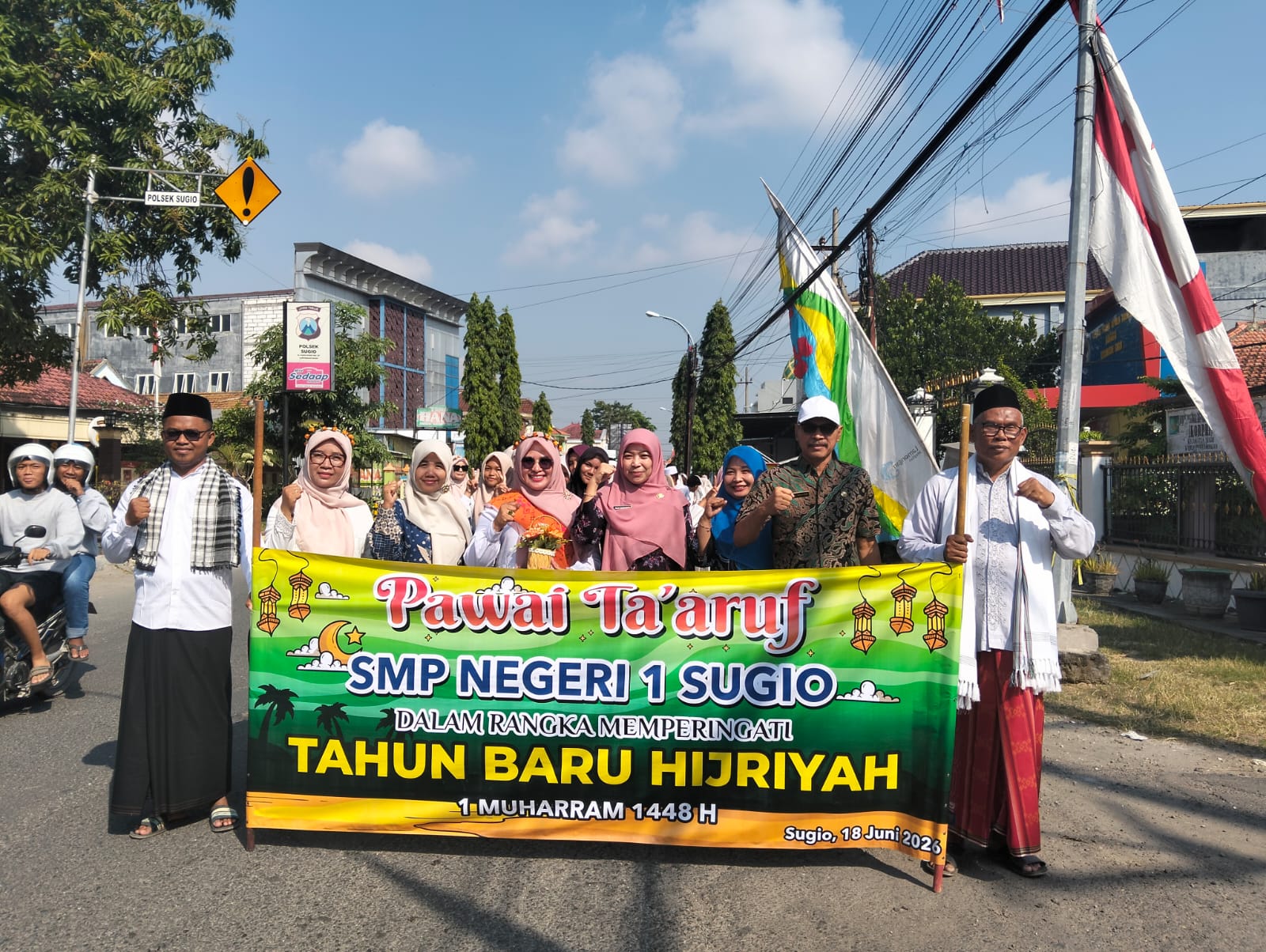 Pawai Ta'aruf SMP Negeri 1 Sugio