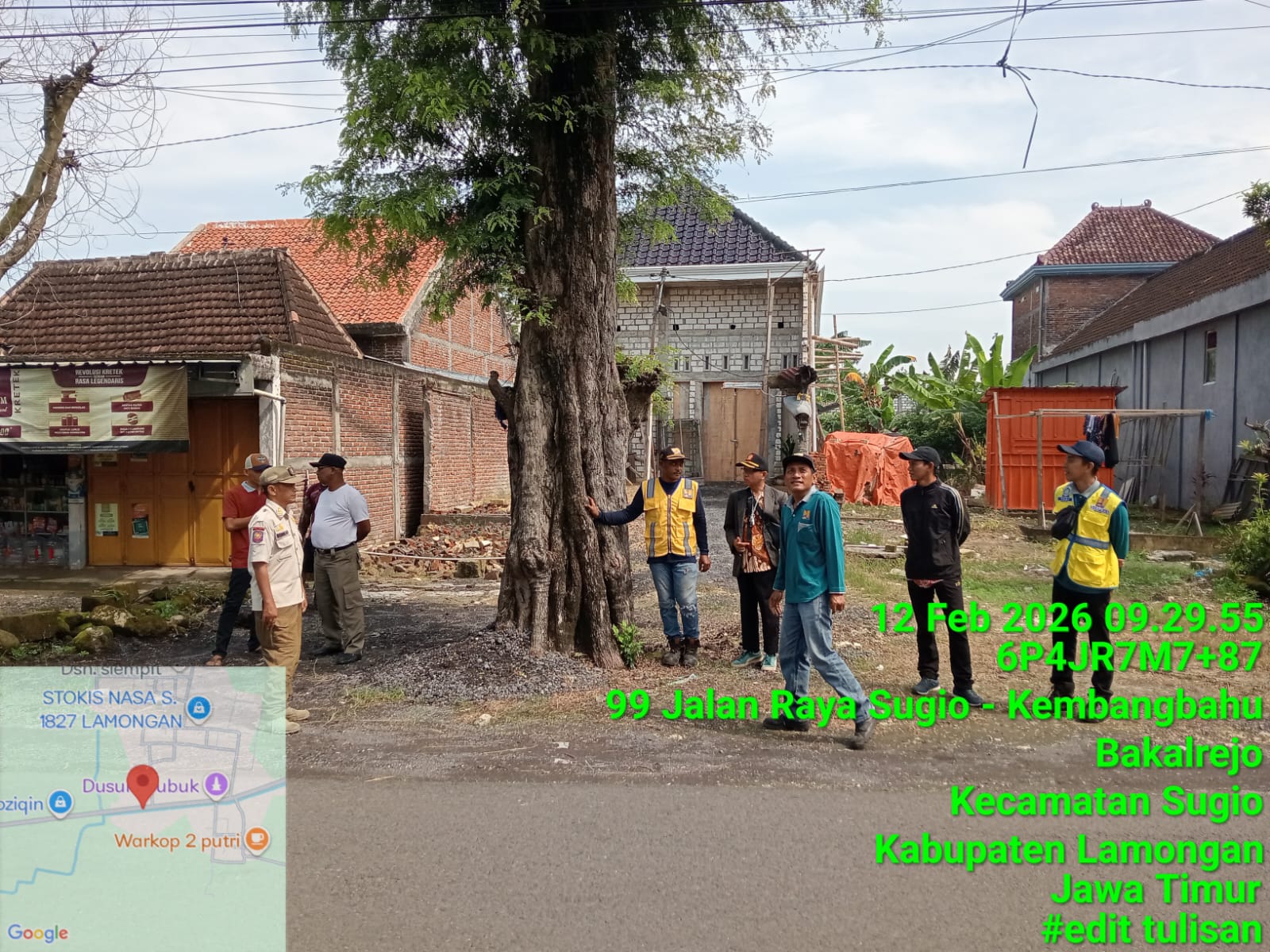 Foto: Pemangkasan Pohon Rawan Tumbang
