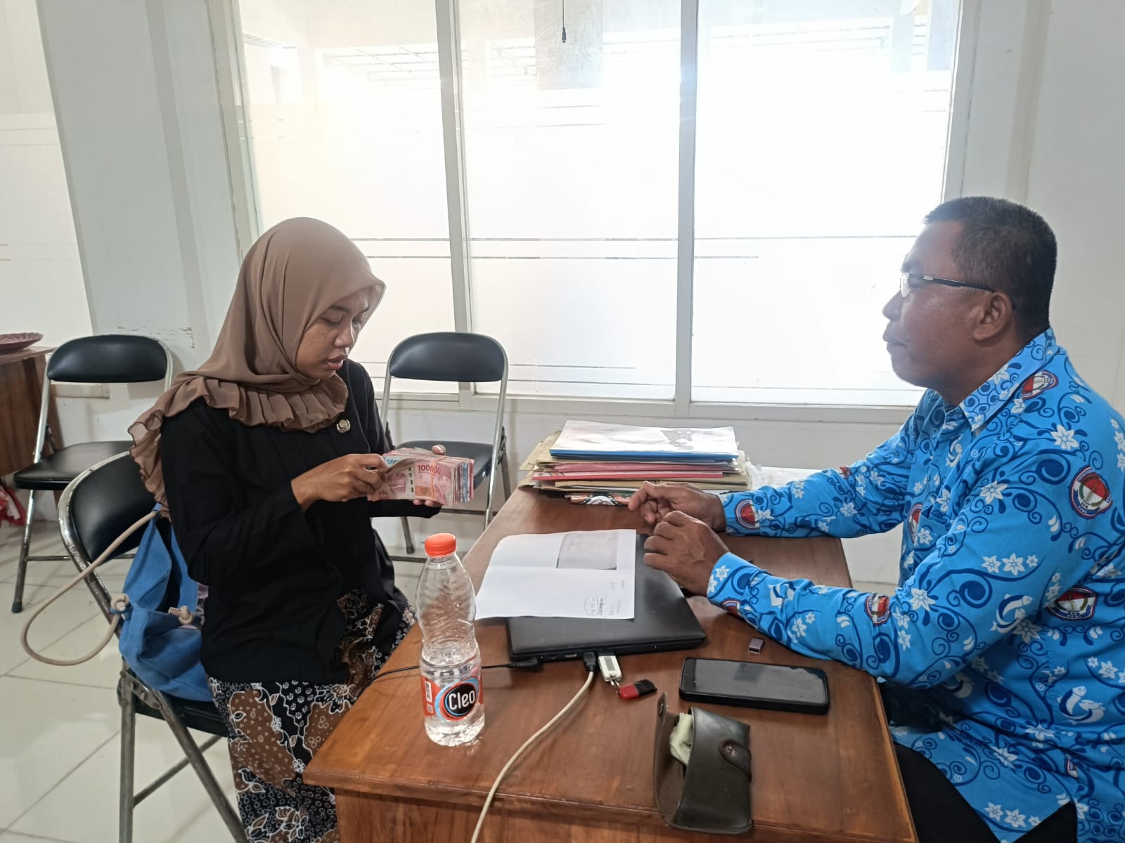 Foto: Penyetoran Baku PBB 2026 Desa Kedungbanjar