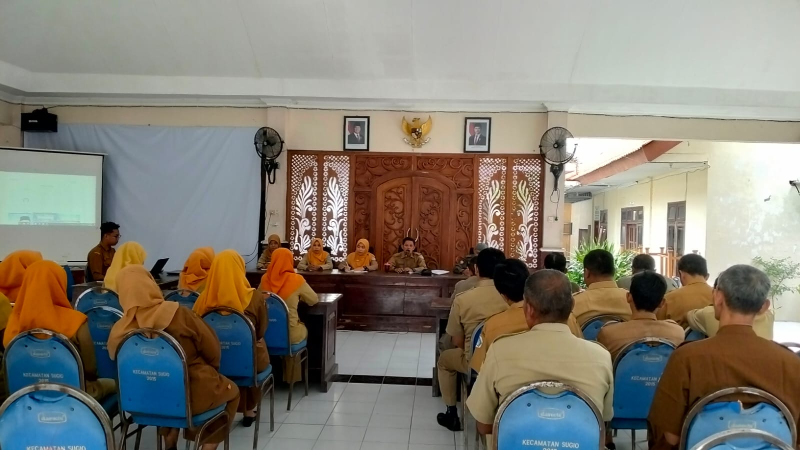 Foto: Rapat Staf