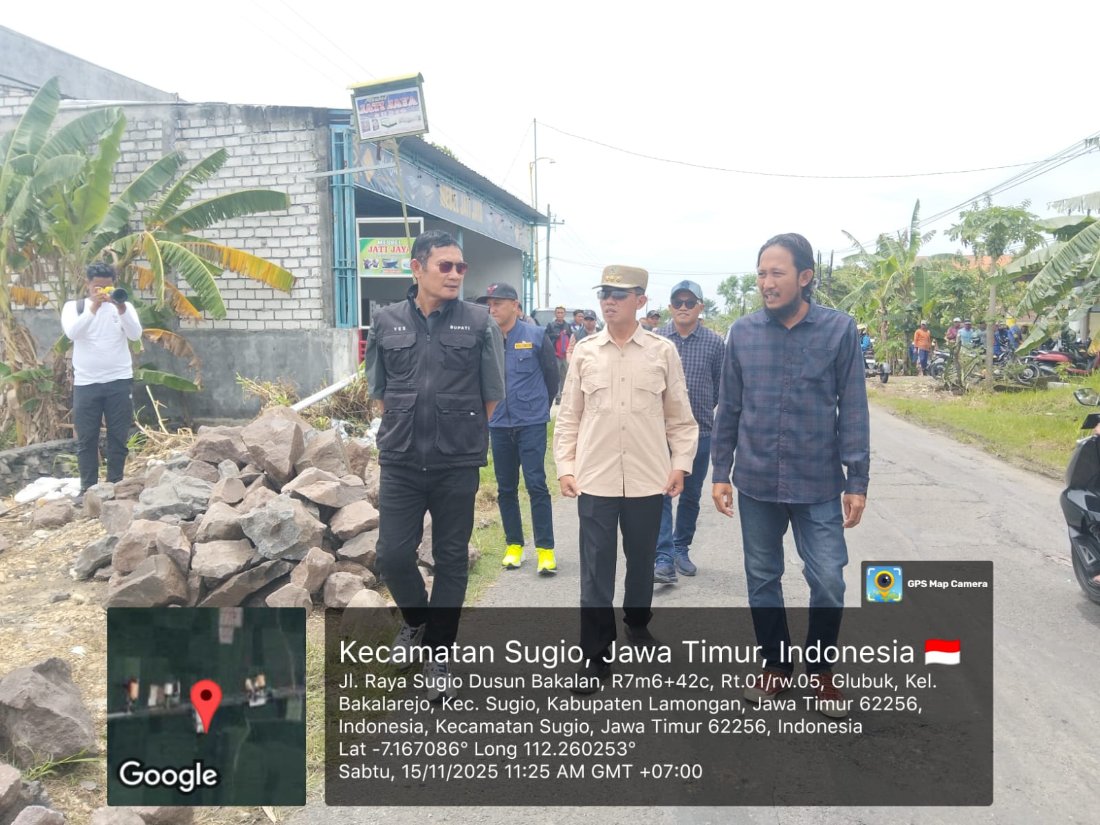 Foto: Sidak Pembangunan Sarana Infrastruktur Pertanian