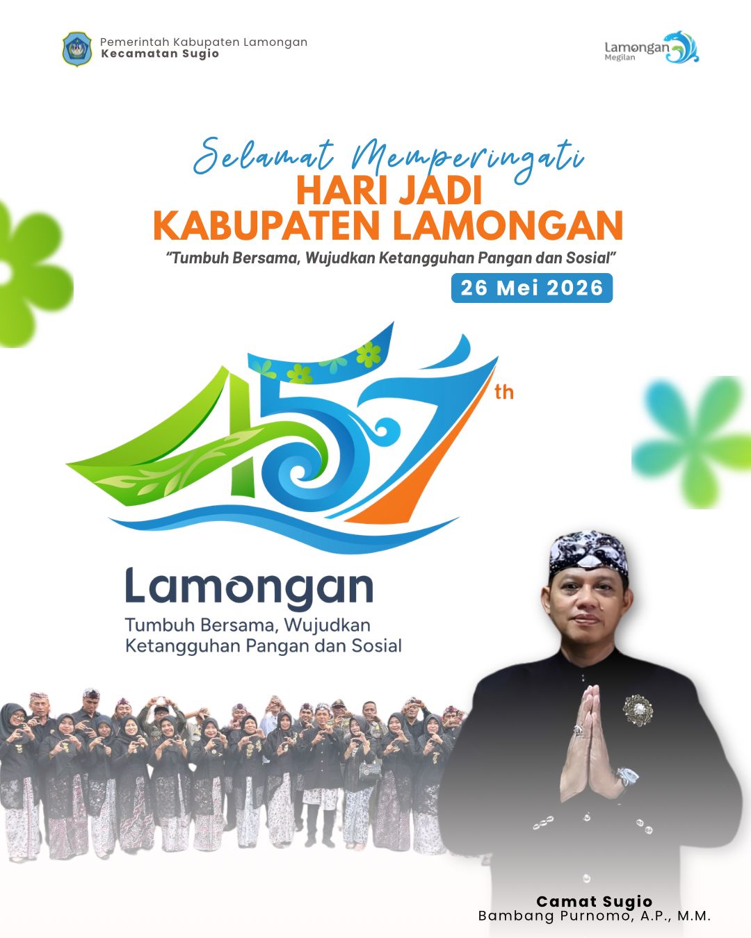 Foto: Selamat Hari Jadi Lamongan ke-457