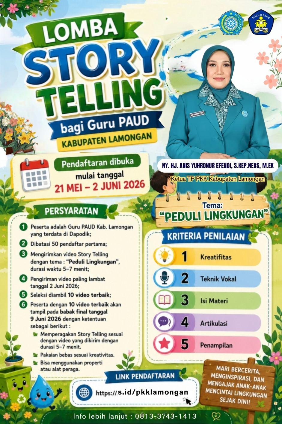 Foto: Lomba Story Telling 2026