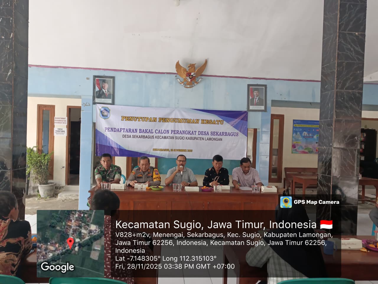 Foto: Penutupan Pendaftaran Kesatu - Pendaftaran Bakal Calon Perangkat Desa Sekarbagus