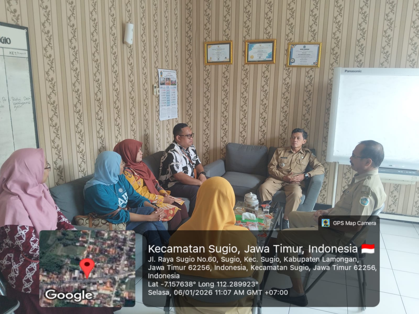 Foto: Penerimaan Peserta KKN UNAIR