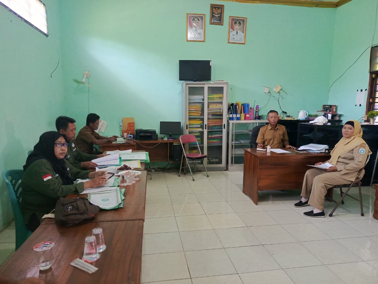 Foto: Monitoring dan Evaluasi Dana Desa dan BKKPD Desa Sidobogem