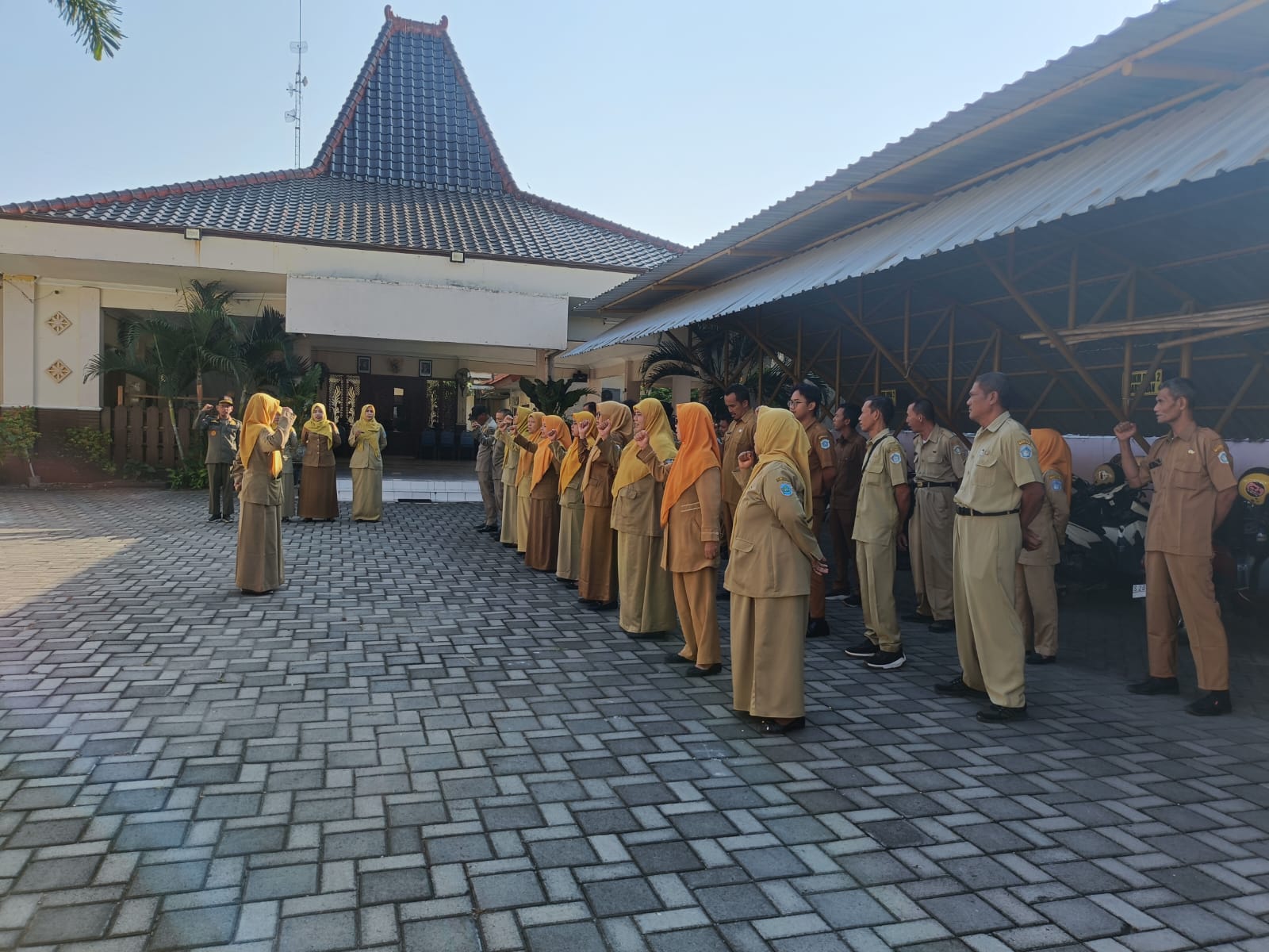 Foto: Disiplin Apel Pagi
