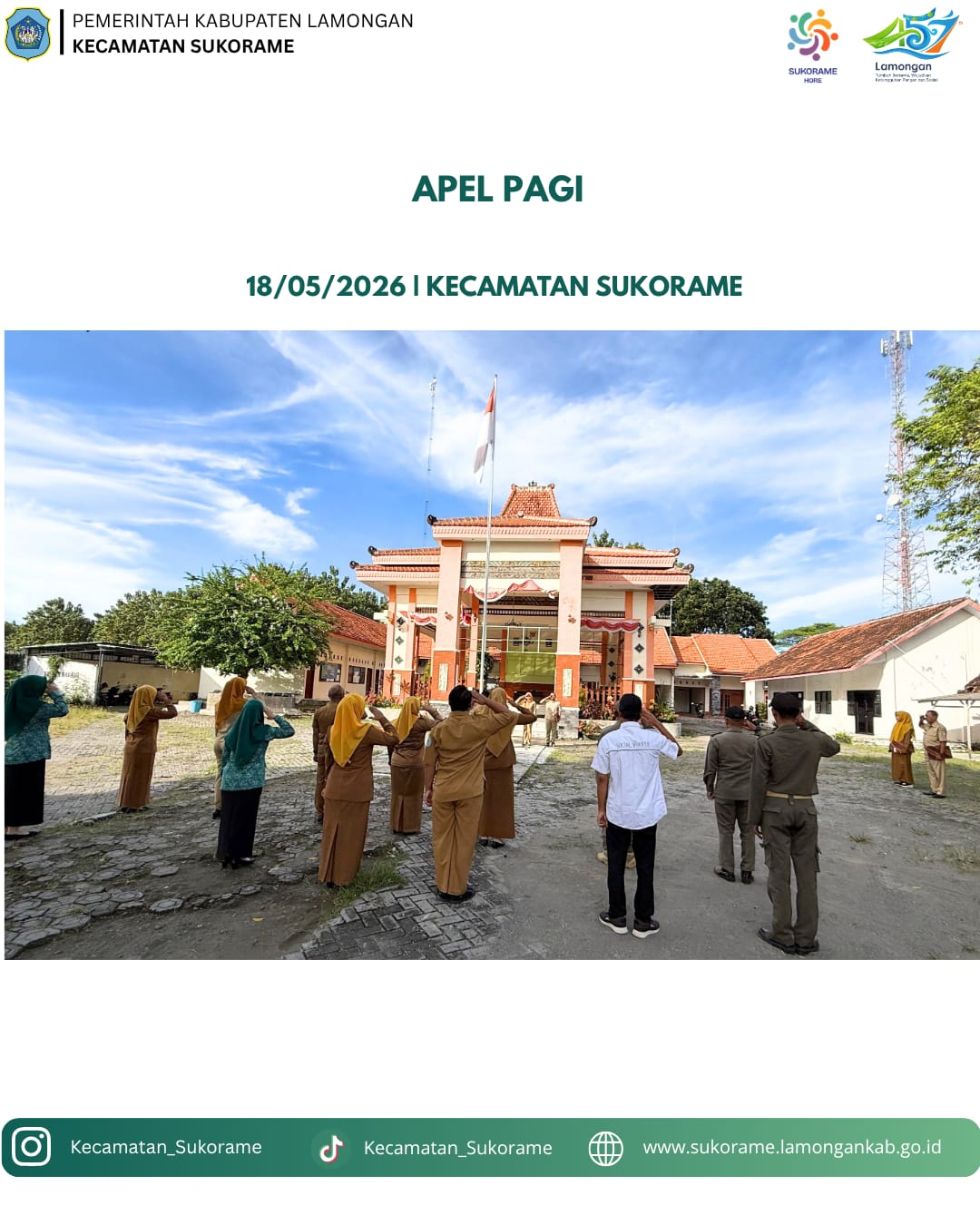 Foto: Apel hari senin