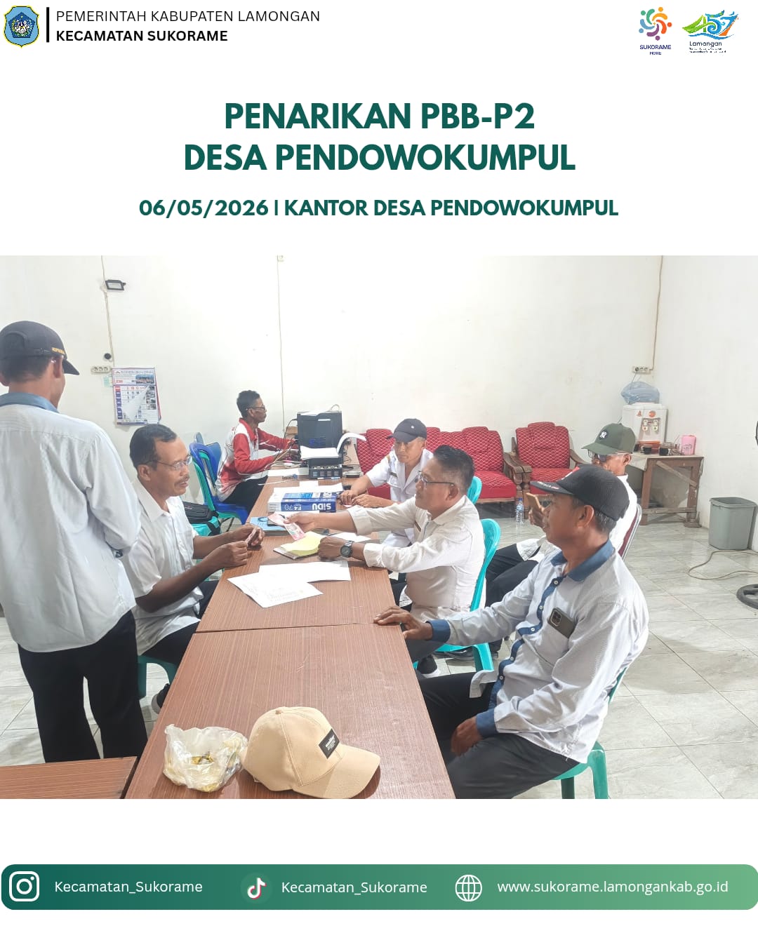 Foto: Pembayaran PBB desa Pendowokumpul