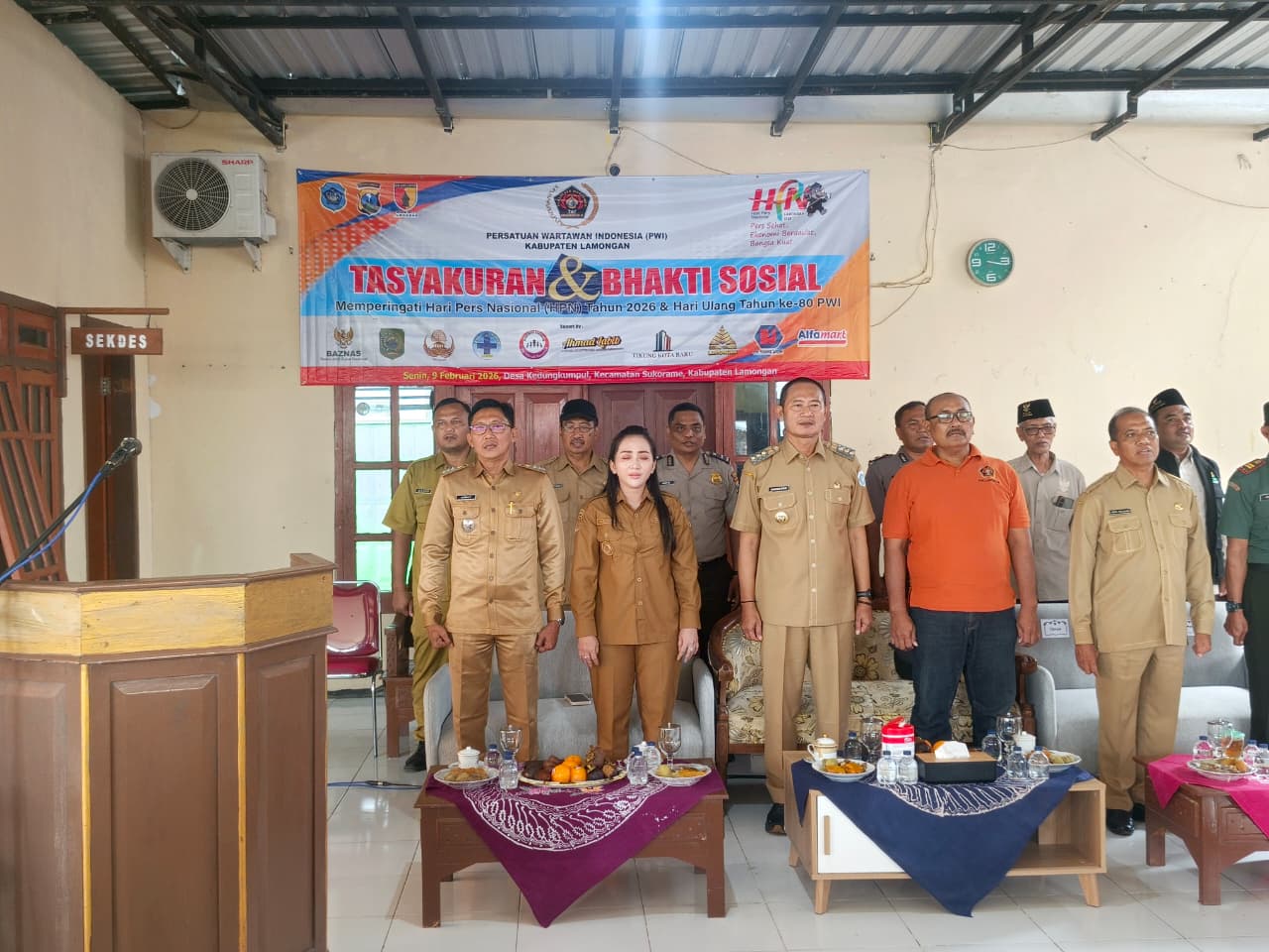 Foto: Bhakti Sosial di Balai Desa Kedungkumpul