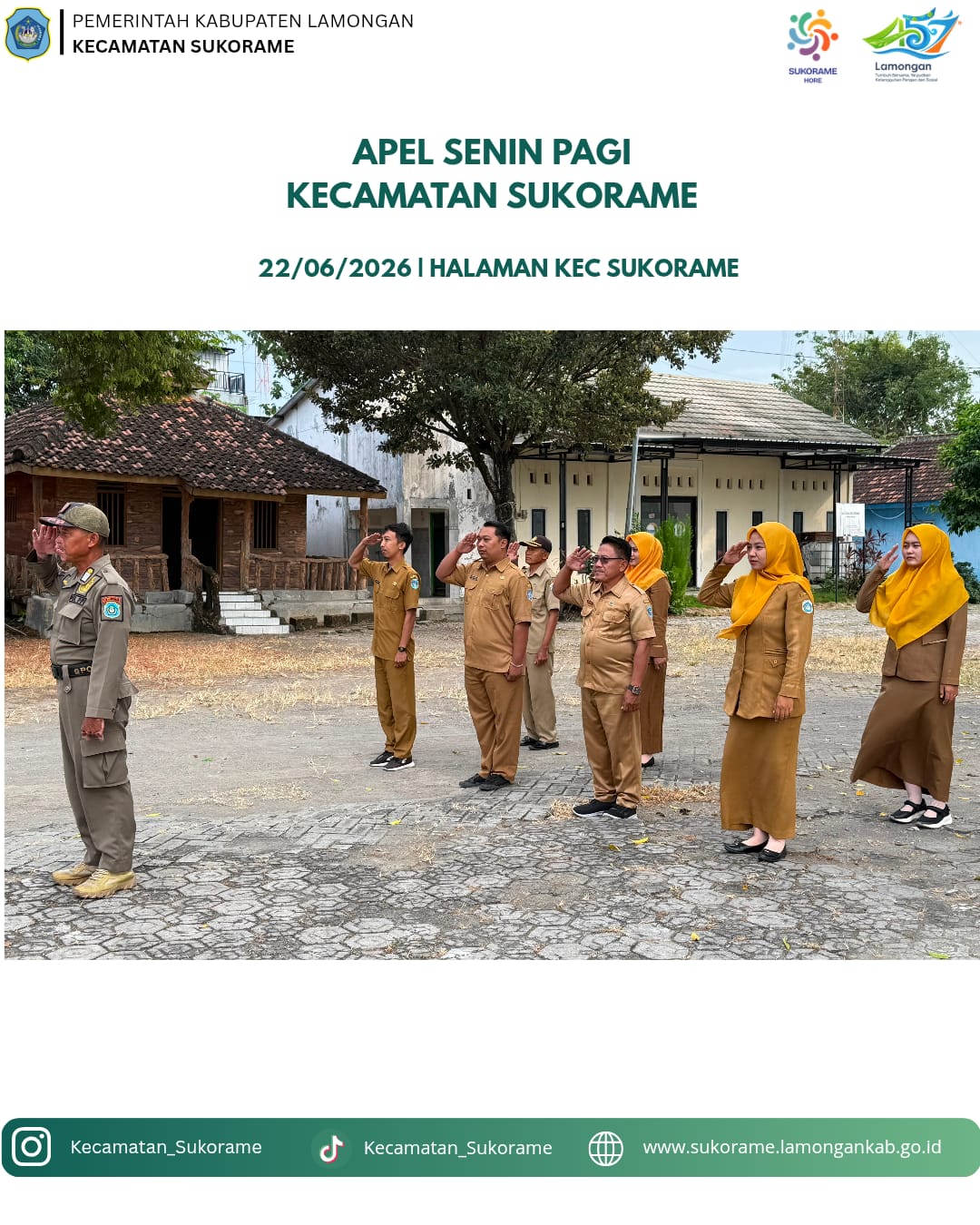 Foto: Apel pagi