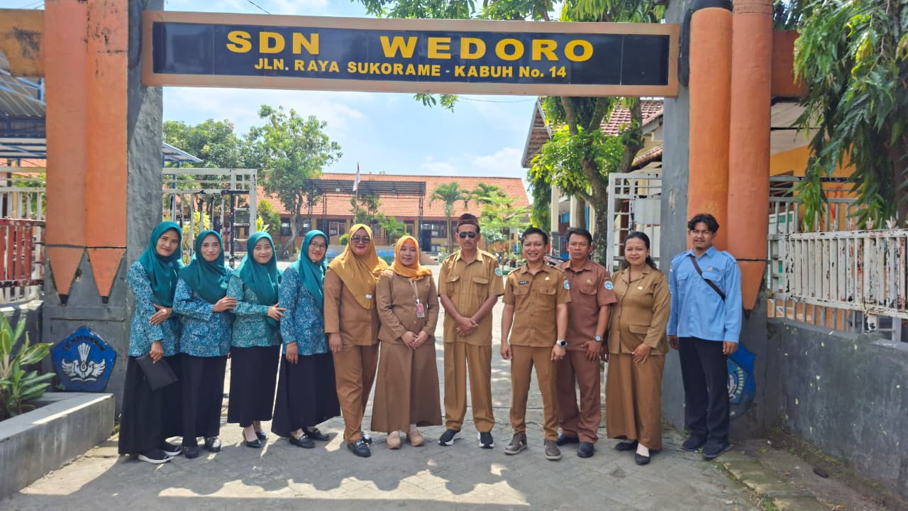 Foto: Penilaian Hidup Bersih dan Sehat dilingkungan Sekolah SD Wedoro
