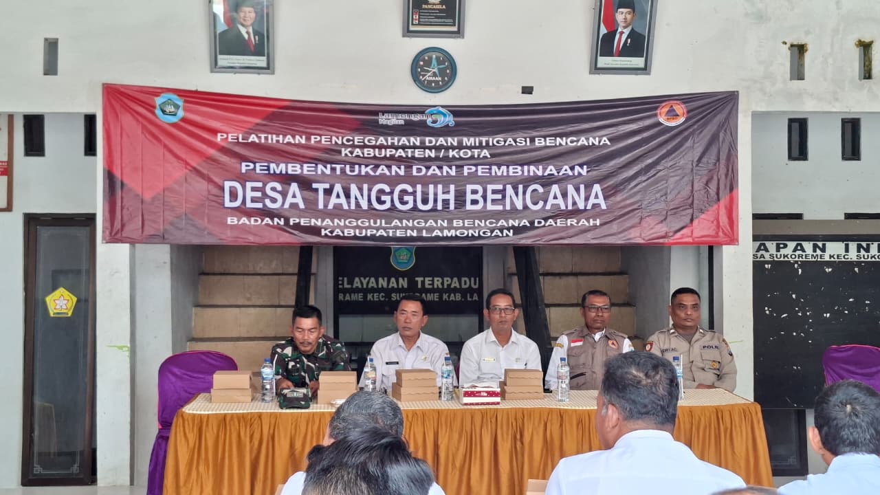 Pembentukan dan pembinaan desa tangguh bencana