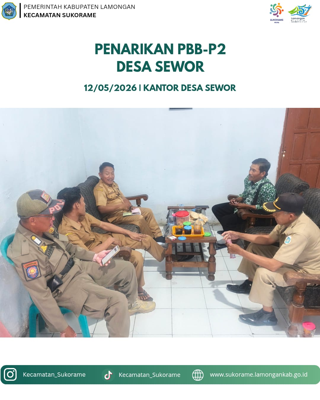 Penarikan PBB Desa Sewor