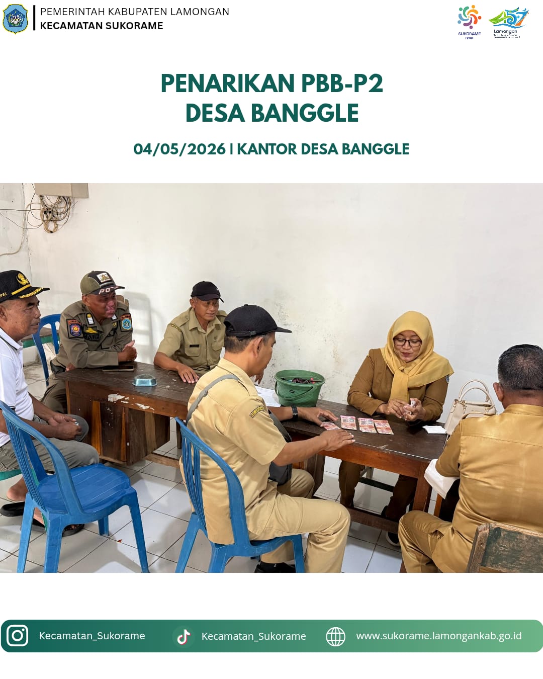 Foto: Penarikan PBB Desa Banggle