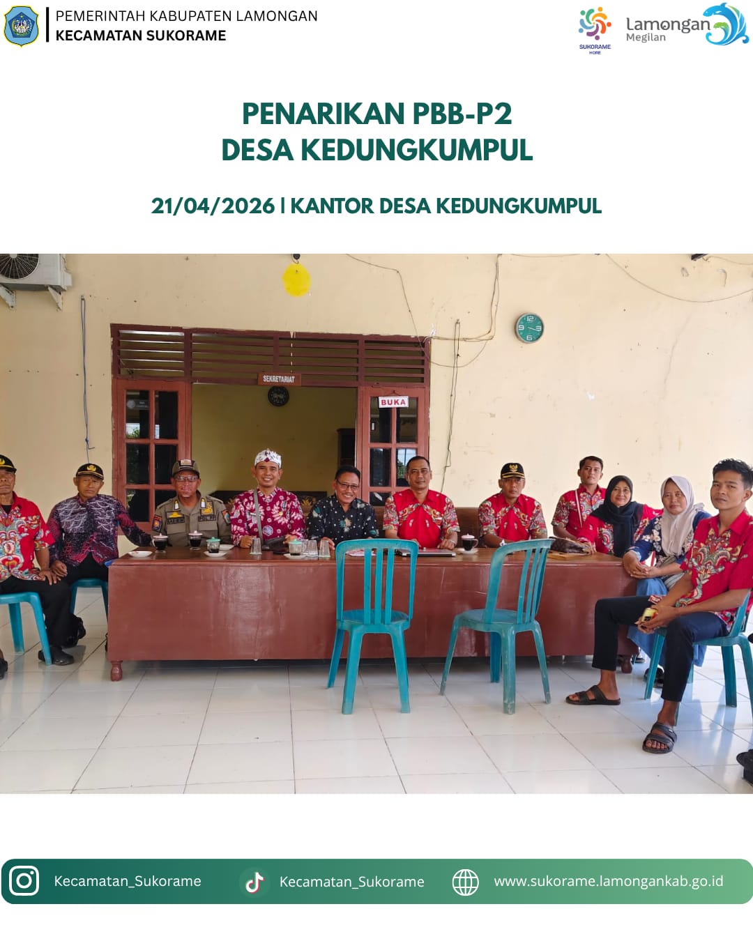 Penarikan PBB desa Kedungkumpul