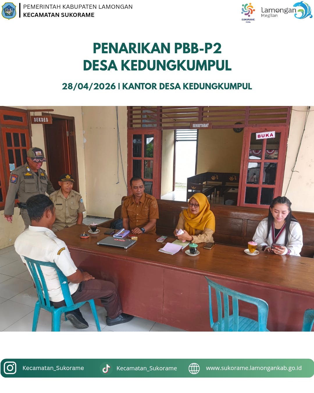 Foto: Penarikan PBB Desa Kedungkumpul