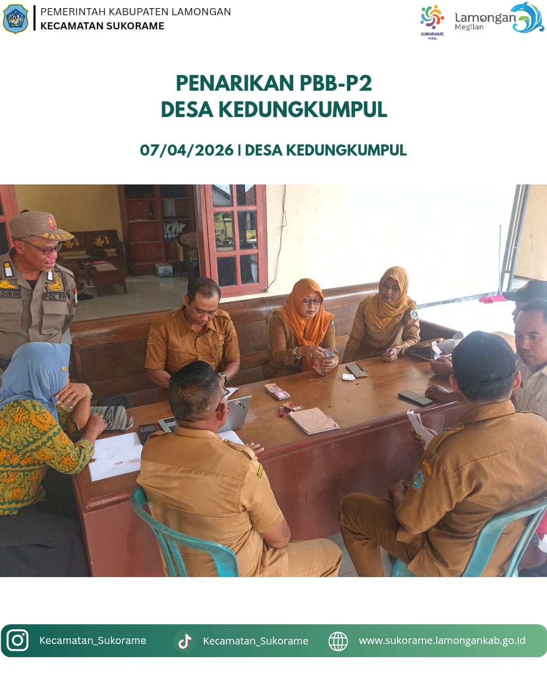 Foto: Pembayaran PBB Desa Kedungkumpul