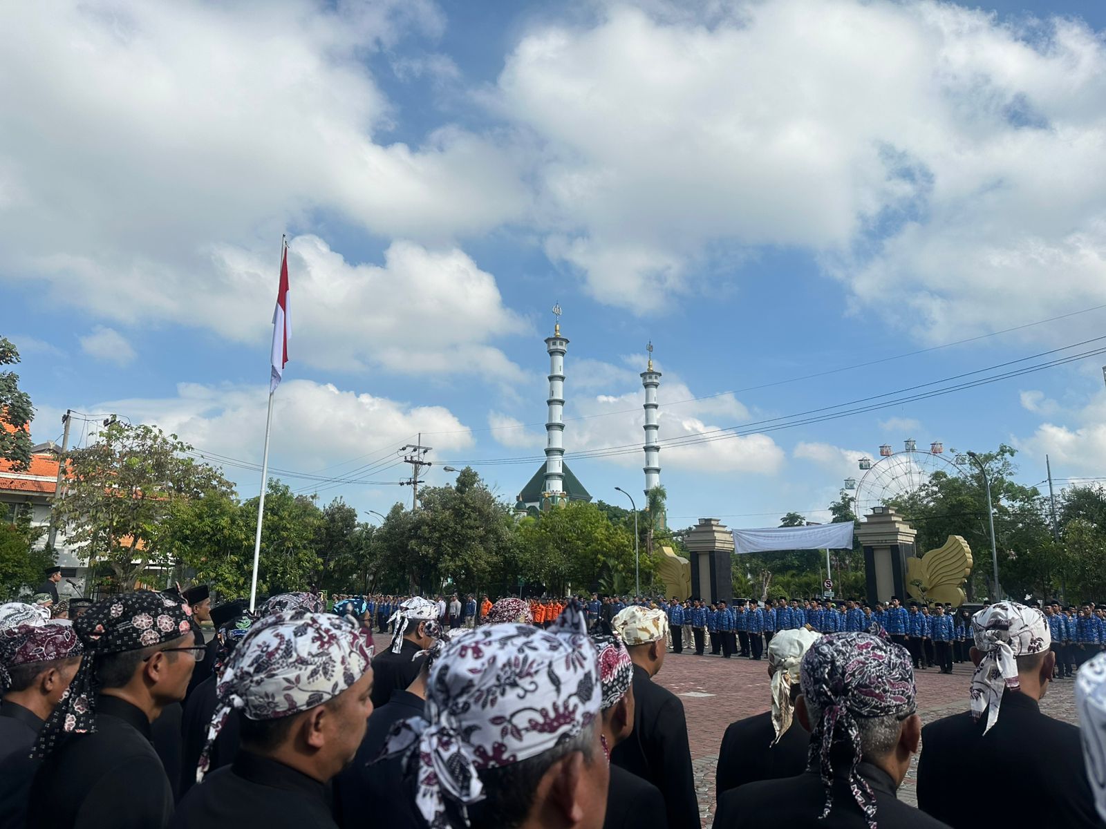 Foto: Apel hari Jadi Prov.Jatim