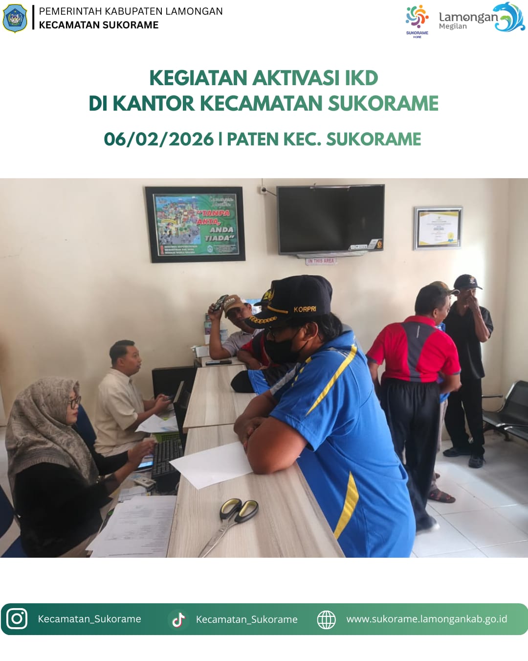 Foto: Aktivasi Identitas Kependudukan Digital