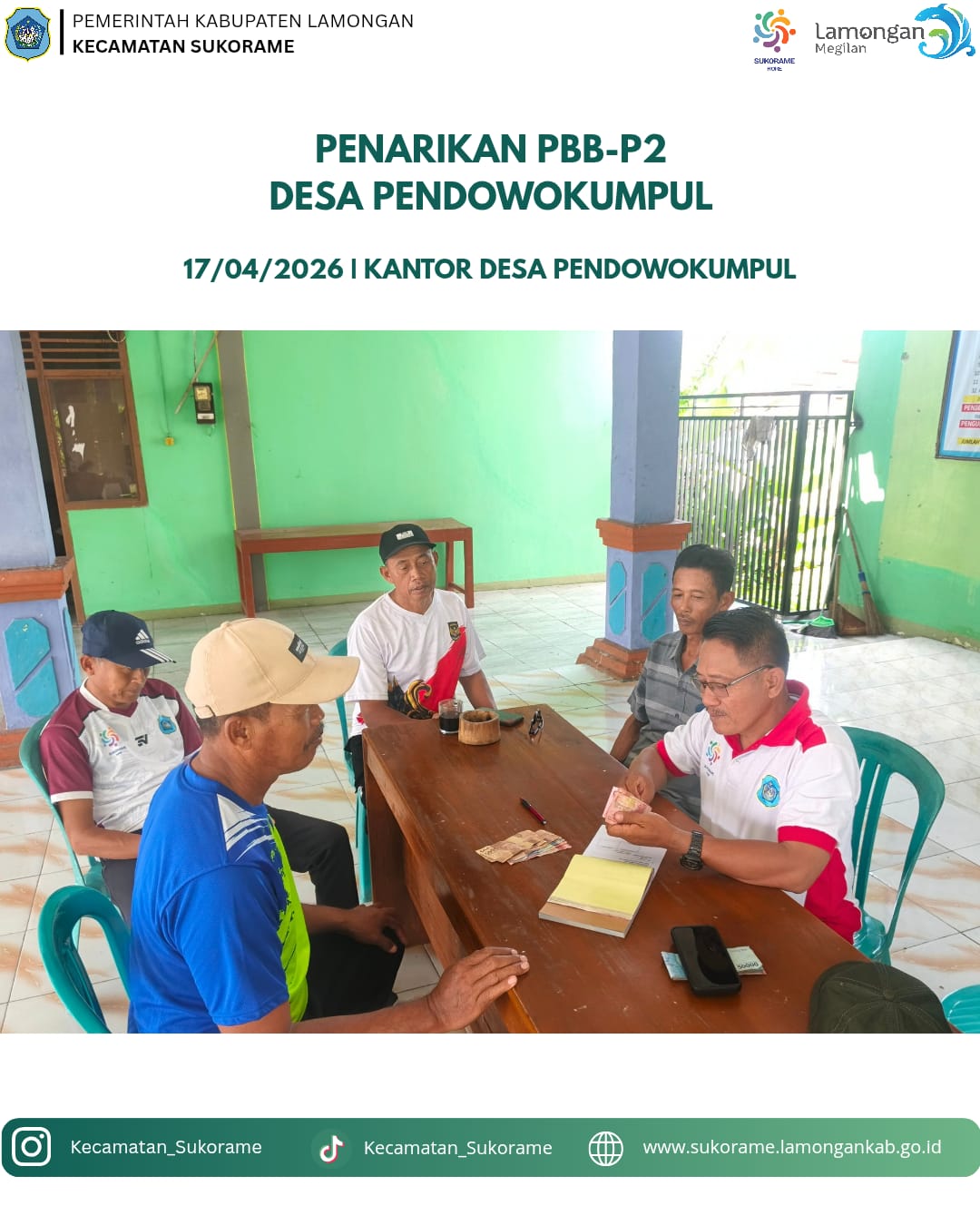 Penarikan PBB desa pendowokumpul