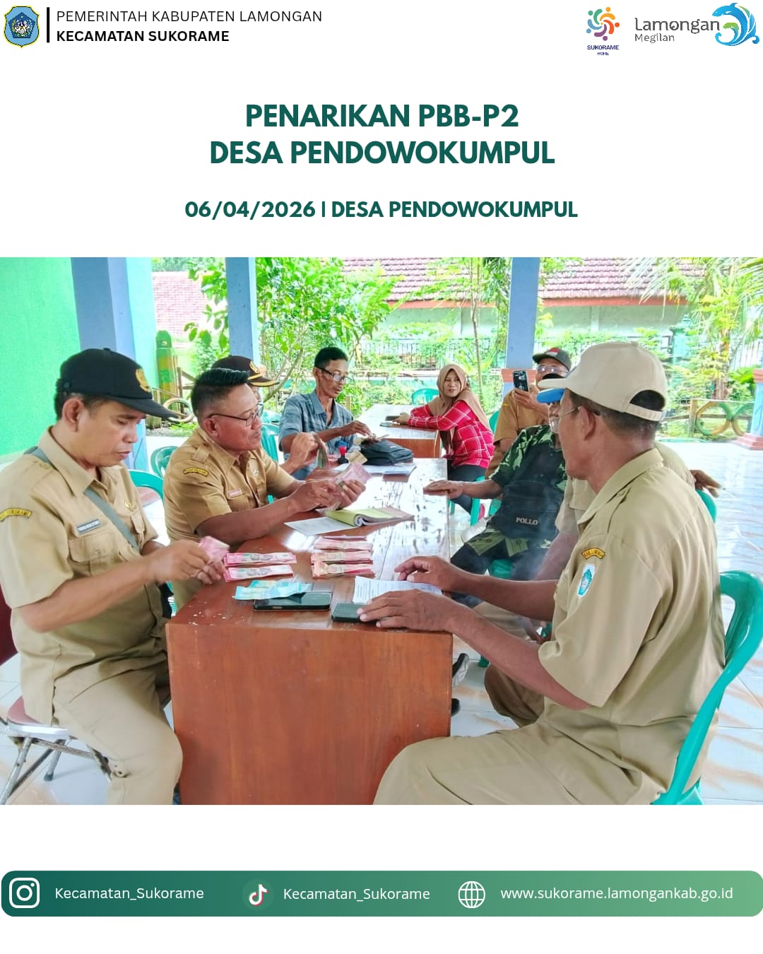 Foto: Pembayaran PBB Desa Pendowokumpul