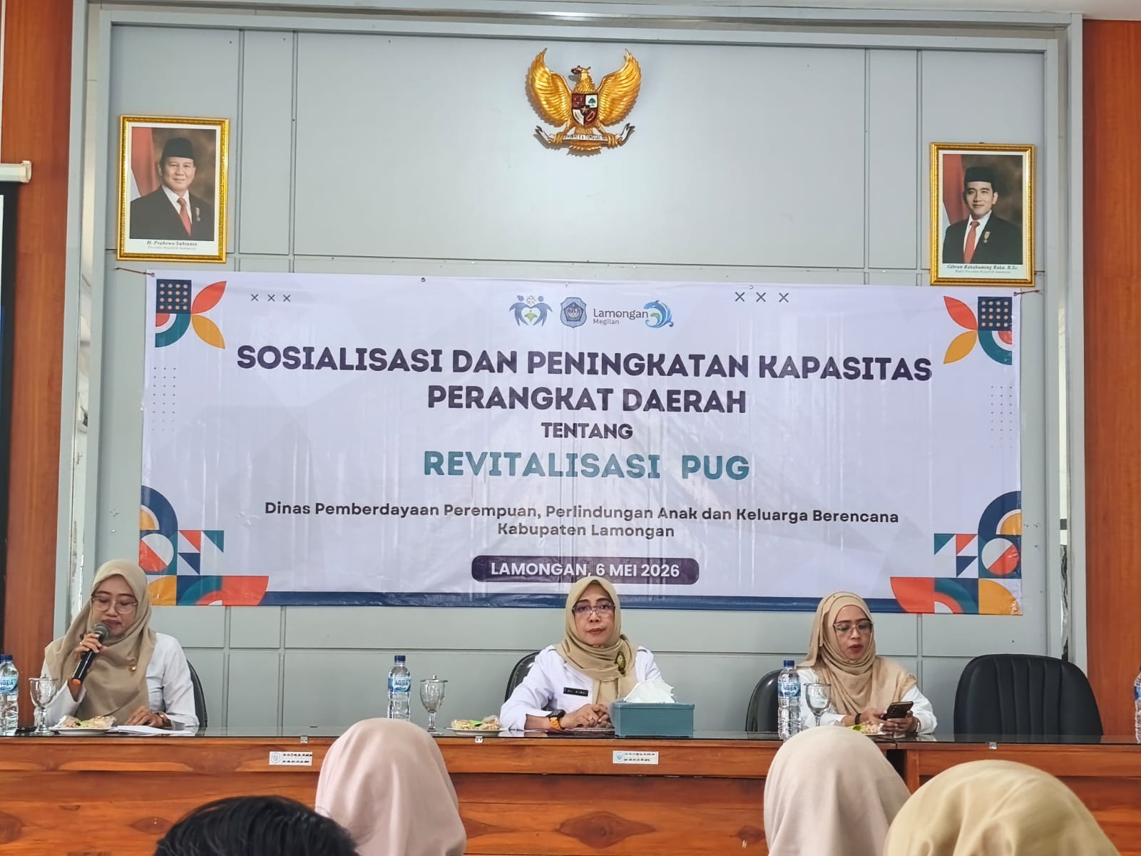 Foto: Sosilisasi dan peningkatan kapasitas perangkat daerah tentang revetalisasi PUG