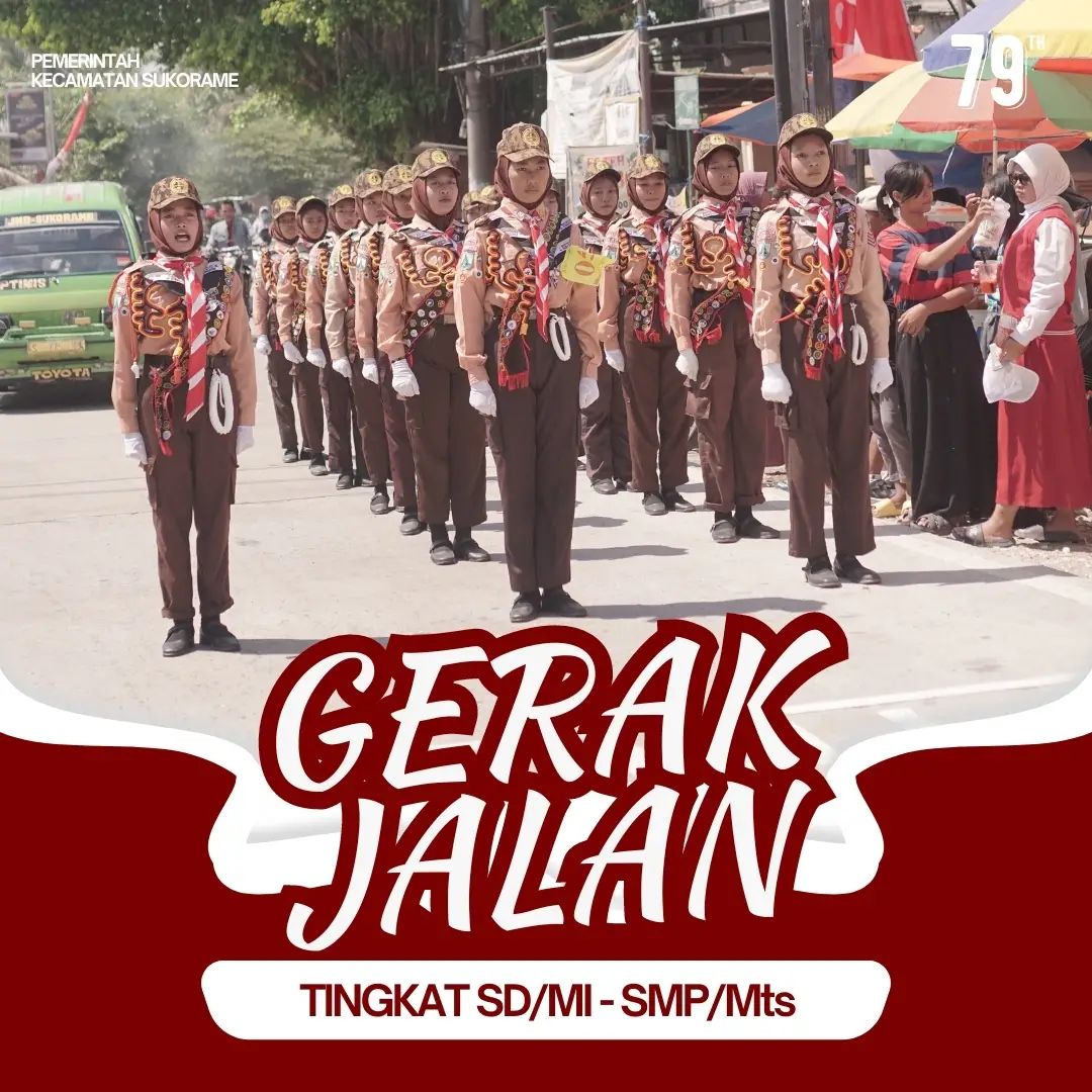 Gerak Jalan Tingkat SD/MI/ dan SMP/MTS