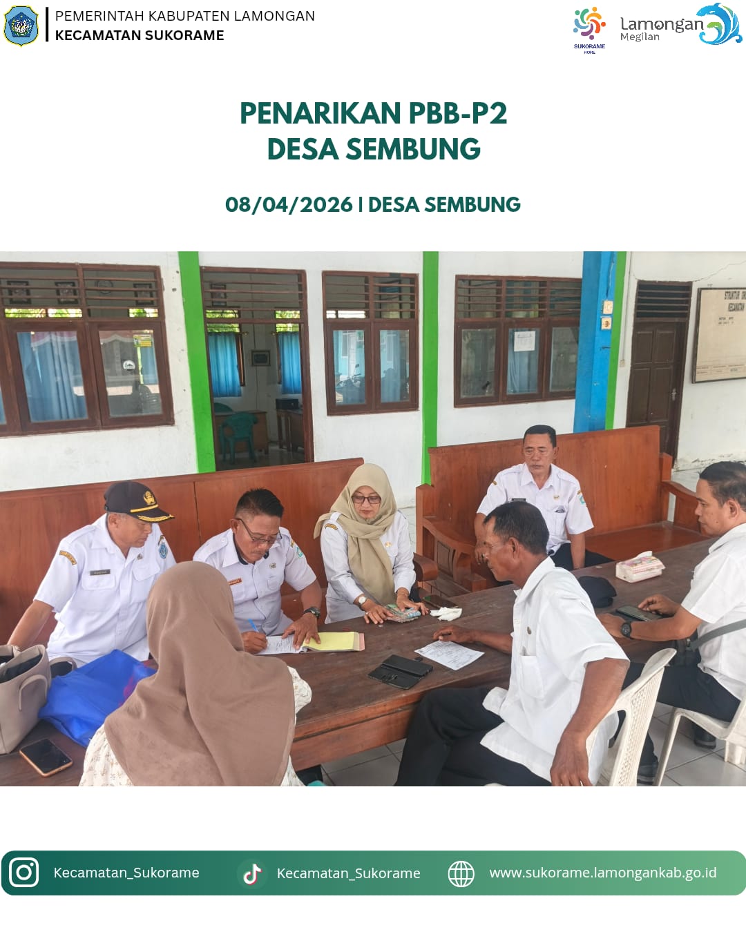 Foto: Pembayaran PBB Desa Sembung