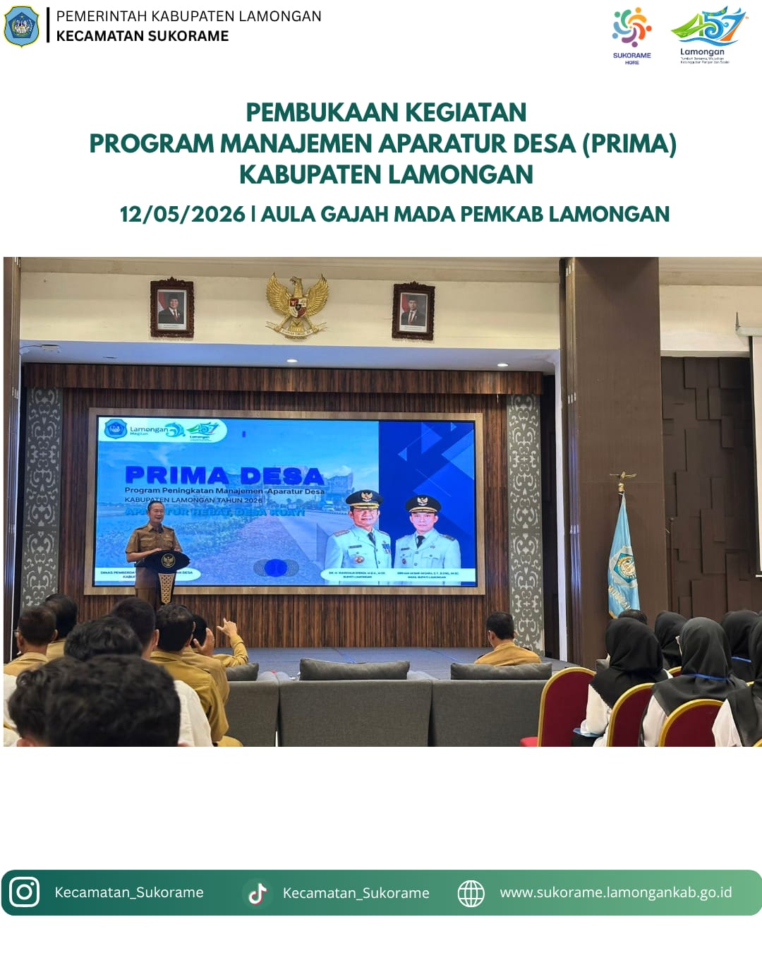Pembukaan kegiatan prima desa