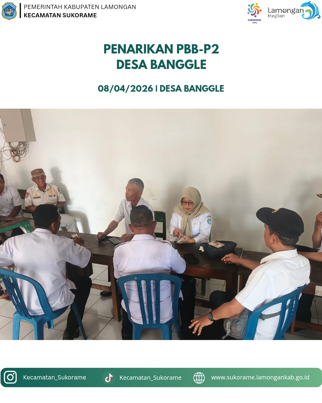 Foto: Pembayaran PBB Desa Banggle