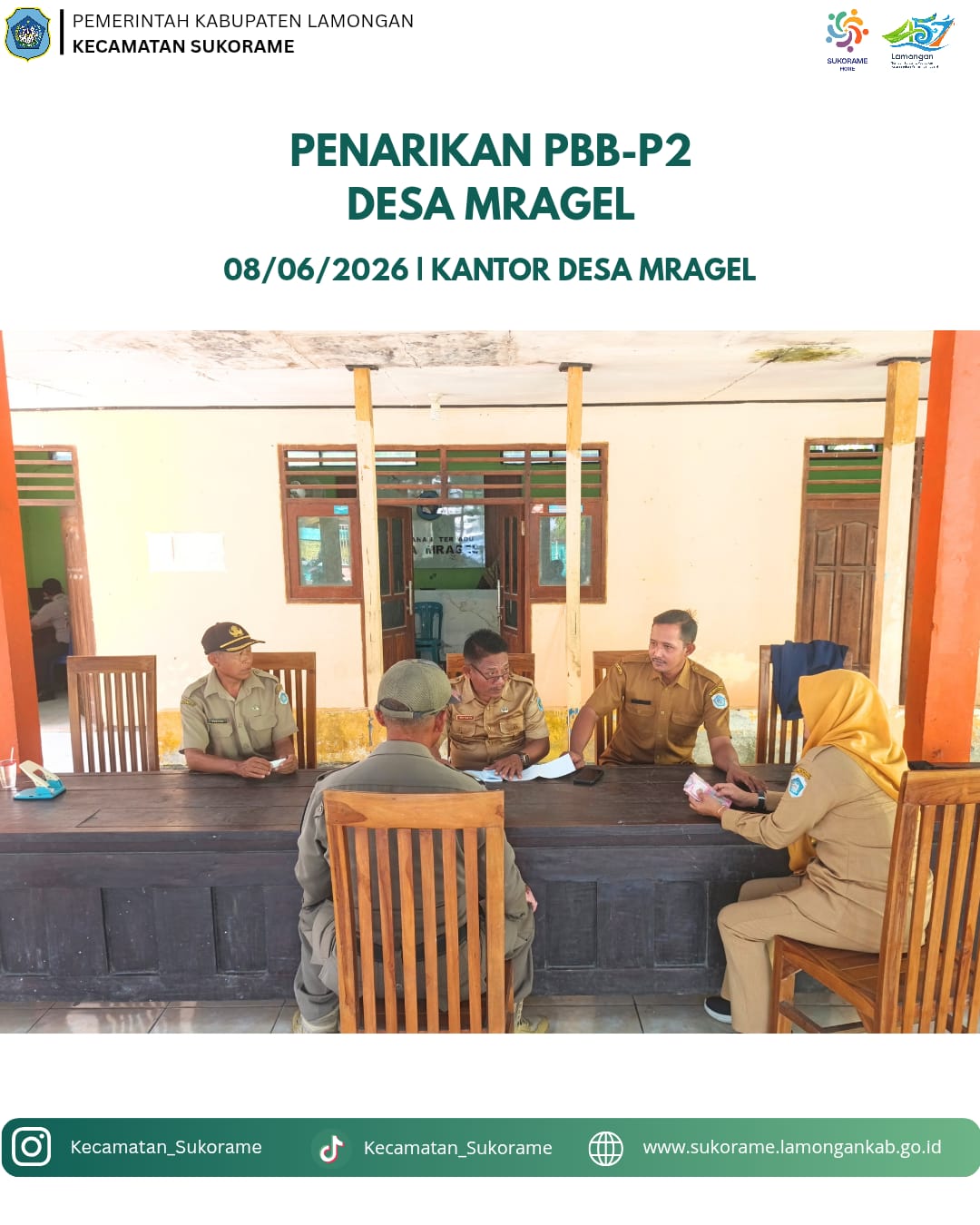 Foto: Pembayaran PBB Desa Mragel