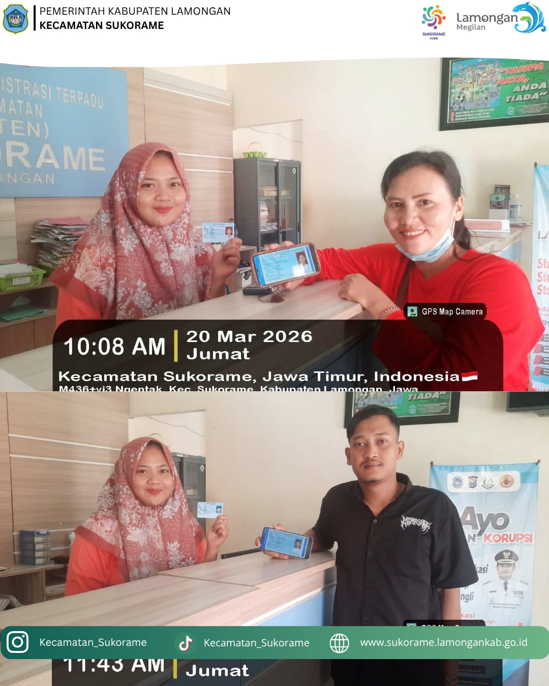 Foto: Pelayanan Adminduk Hari Libur Lebaran