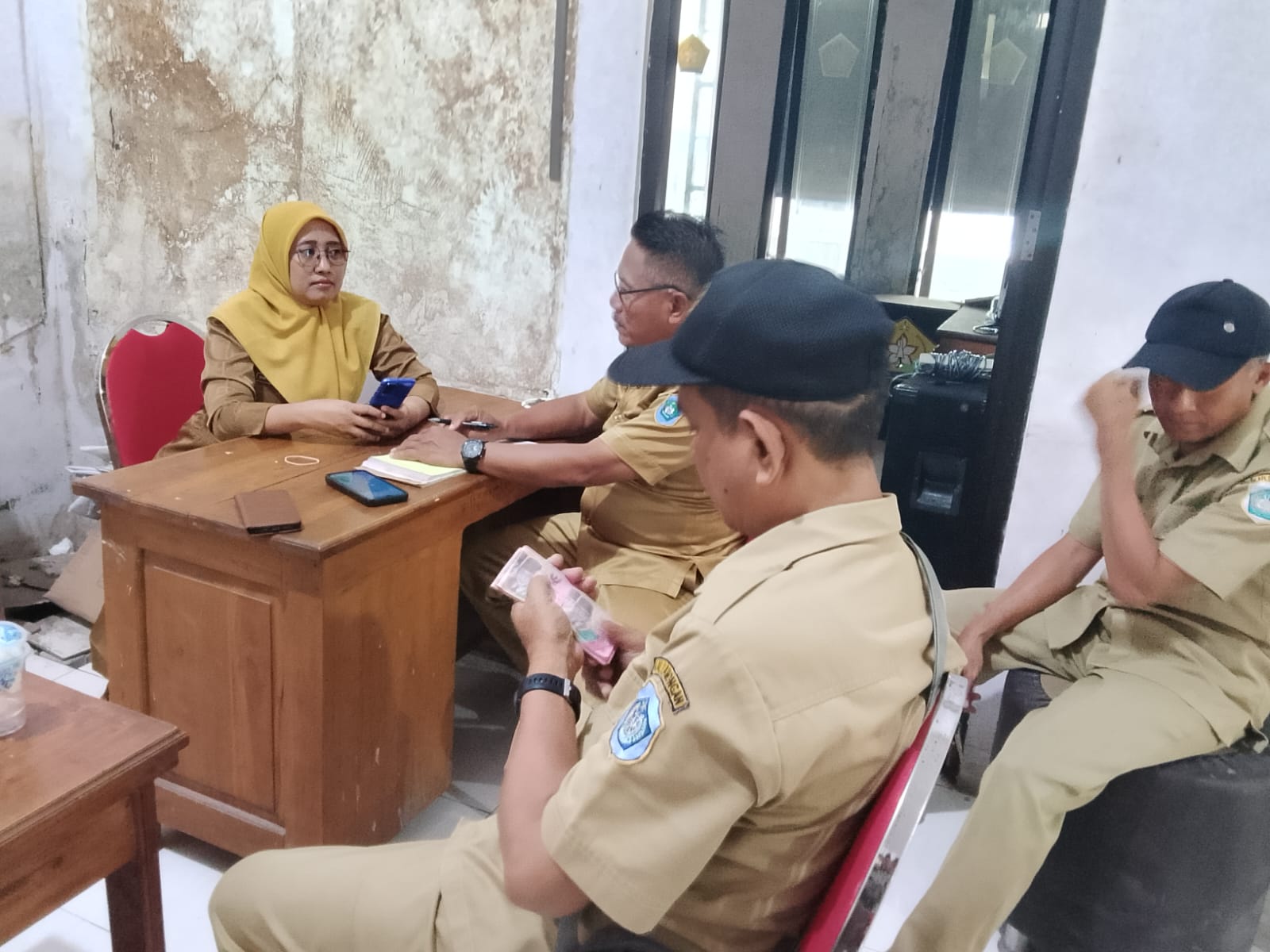 Foto: Penarikan PBB desa Sukorame
