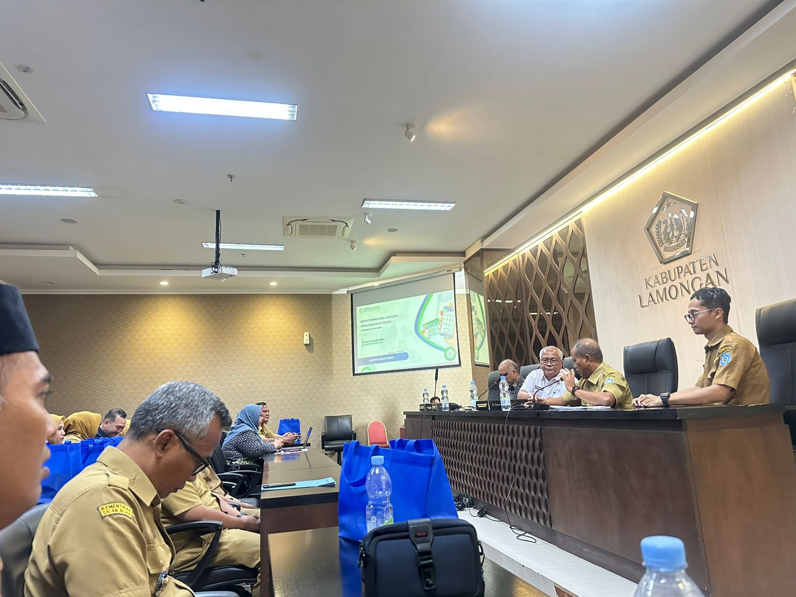 Bapak Camat Sukorame menghadiri undagan agen pesiar BPJS