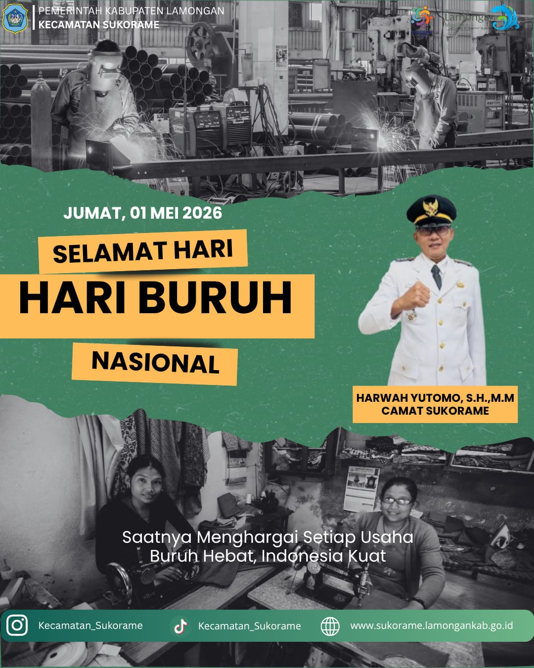 Foto: Selamat Hari Buruh Nasional