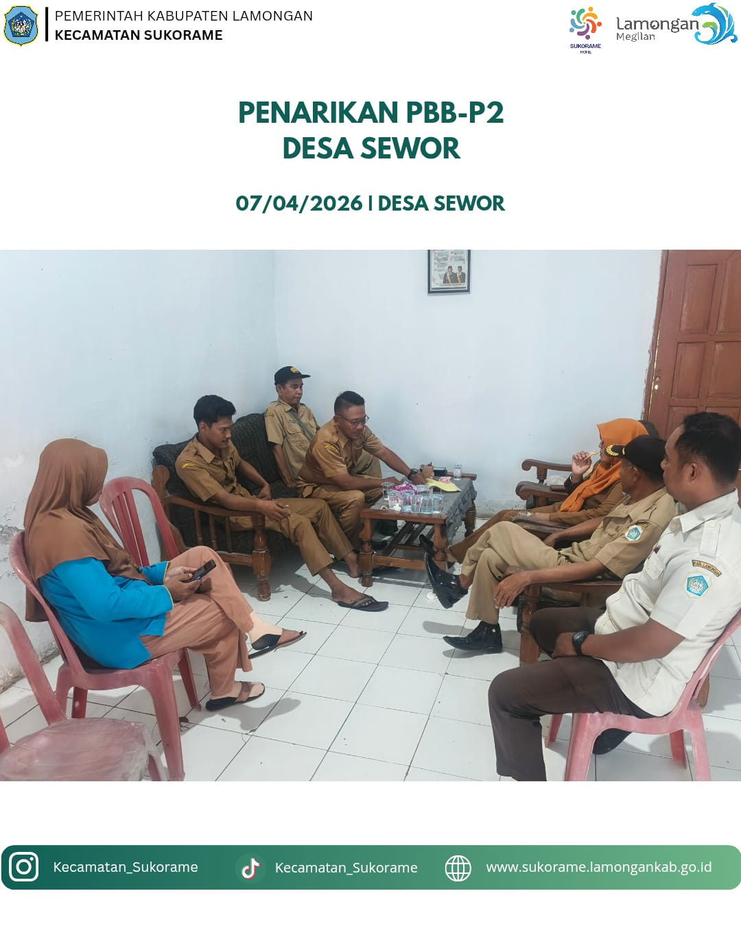 Foto: Pembayaran PBB Desa Sewor