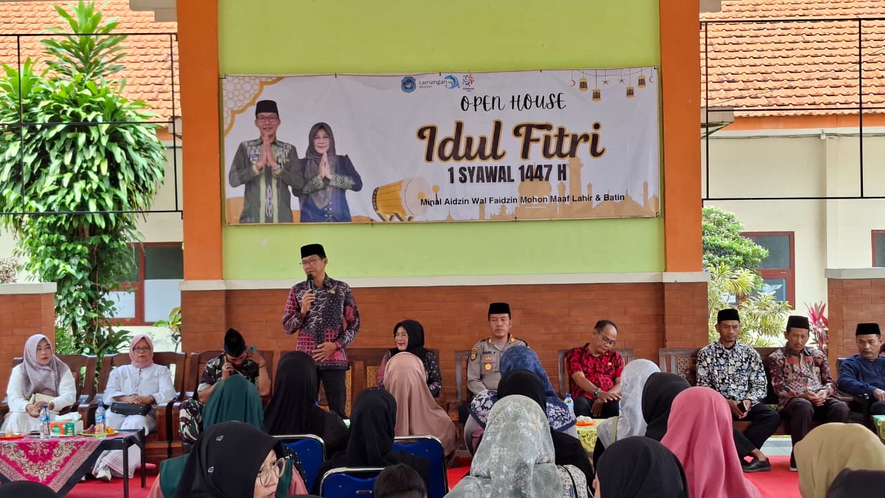 Foto: Open House Idul Fitri Kecamatan Sukorame 1447H