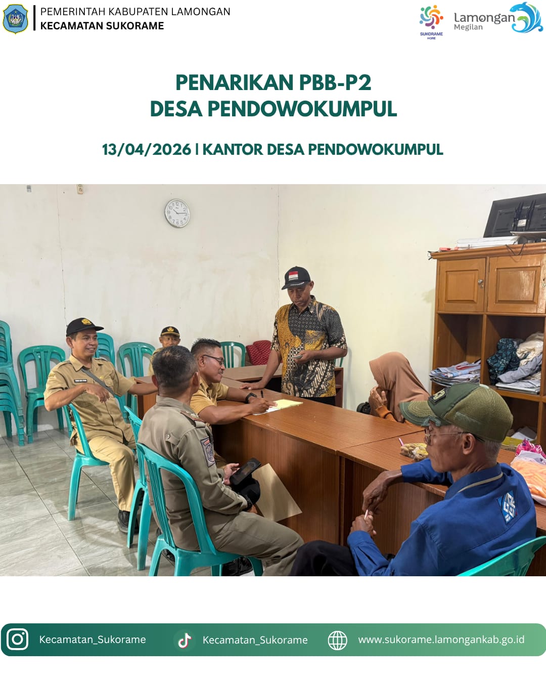 Foto: Pembayaran PBB desa pendowokumpul