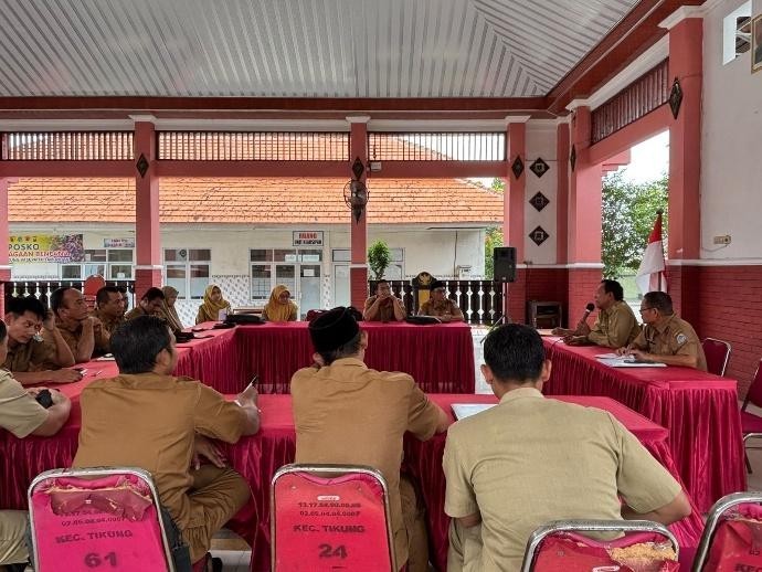 Foto: Pelaksanaan Rapat Kerja Sekretaris Desa (Sekdes) di Lingkungan Kecamatan (24/2/2026)