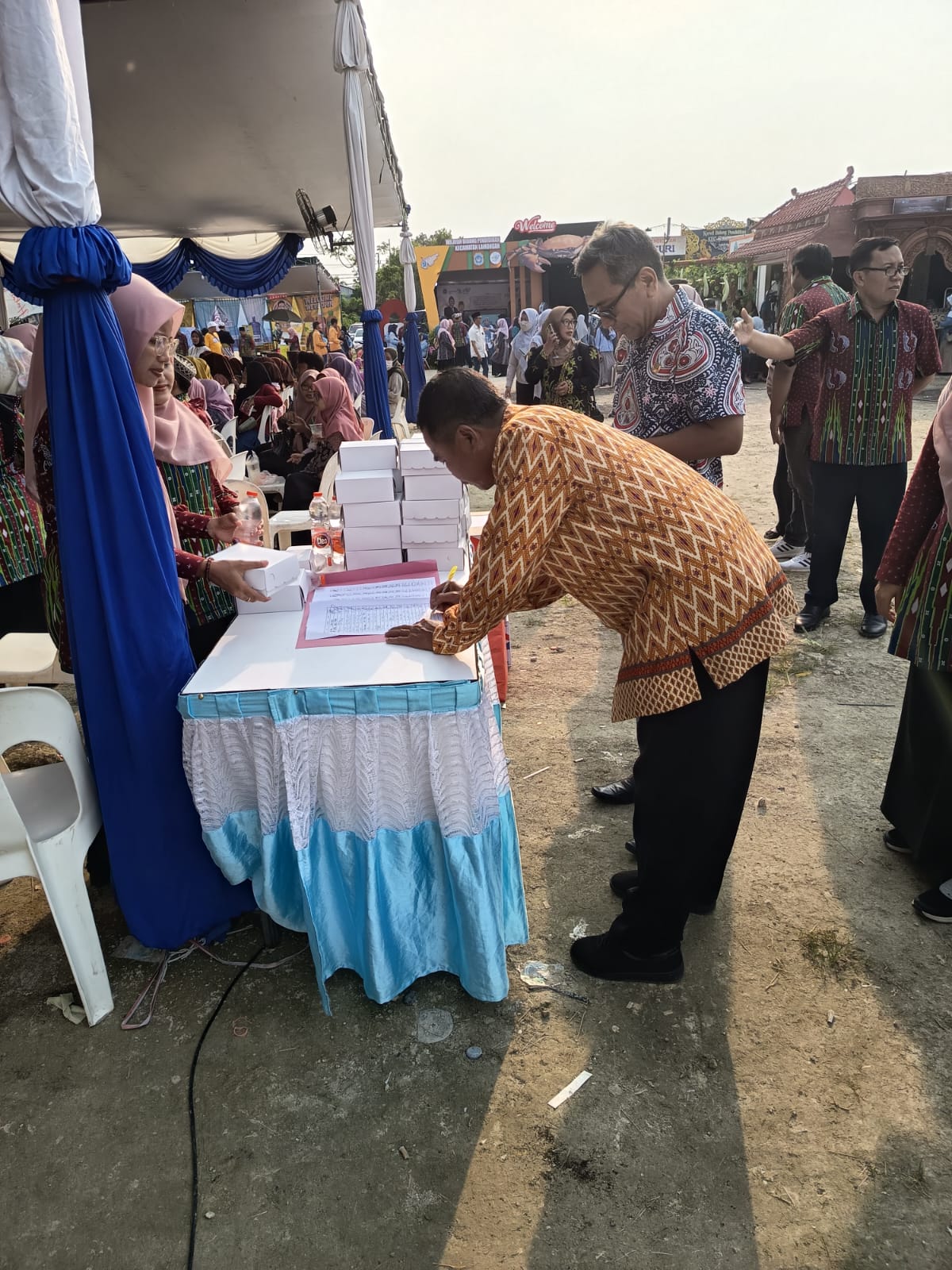 Foto: Menghadiri Undangan Pameran Pendidikan di Lapangan Gajah Mada (22 Mei 2026)