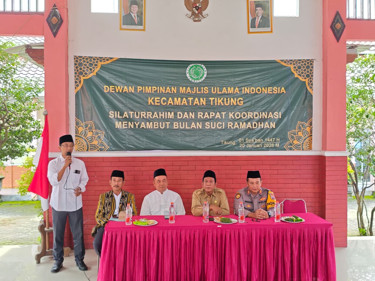 Foto: Silaturahmi dan Rapat Koordinasi MUI Kecamatan Tikung dalam Rangka Menyambut Bulan Suci Ramadhan (20 Januari 2026 M / 01 Sya’ban 1447 H)